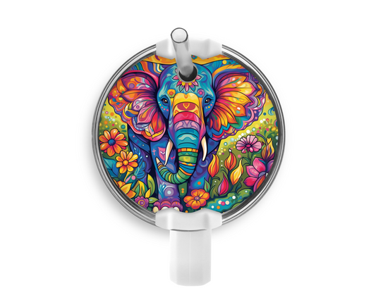 Elephant Tumbler Plate