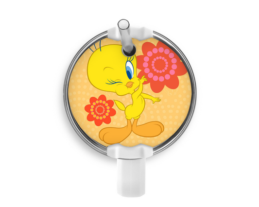 Boho Tweety Tumbler Plate